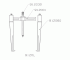 EXTRACTOR FORZA SERIE 9100 DE 2 PATAS
